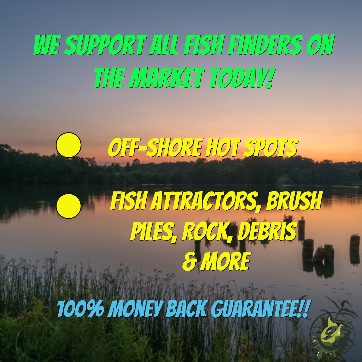A.J. Jolly Lake Breakdown - Bass Fishing Hot Spots & Waypoints