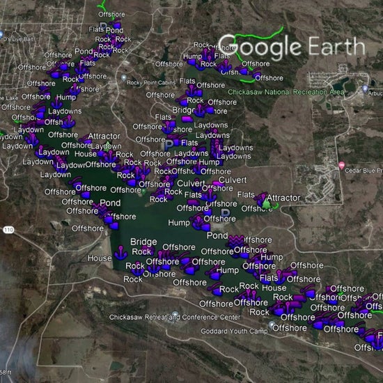 Lake of Arbuckles Lake Breakdown - Bass Fishing Hot Spots & Waypoints