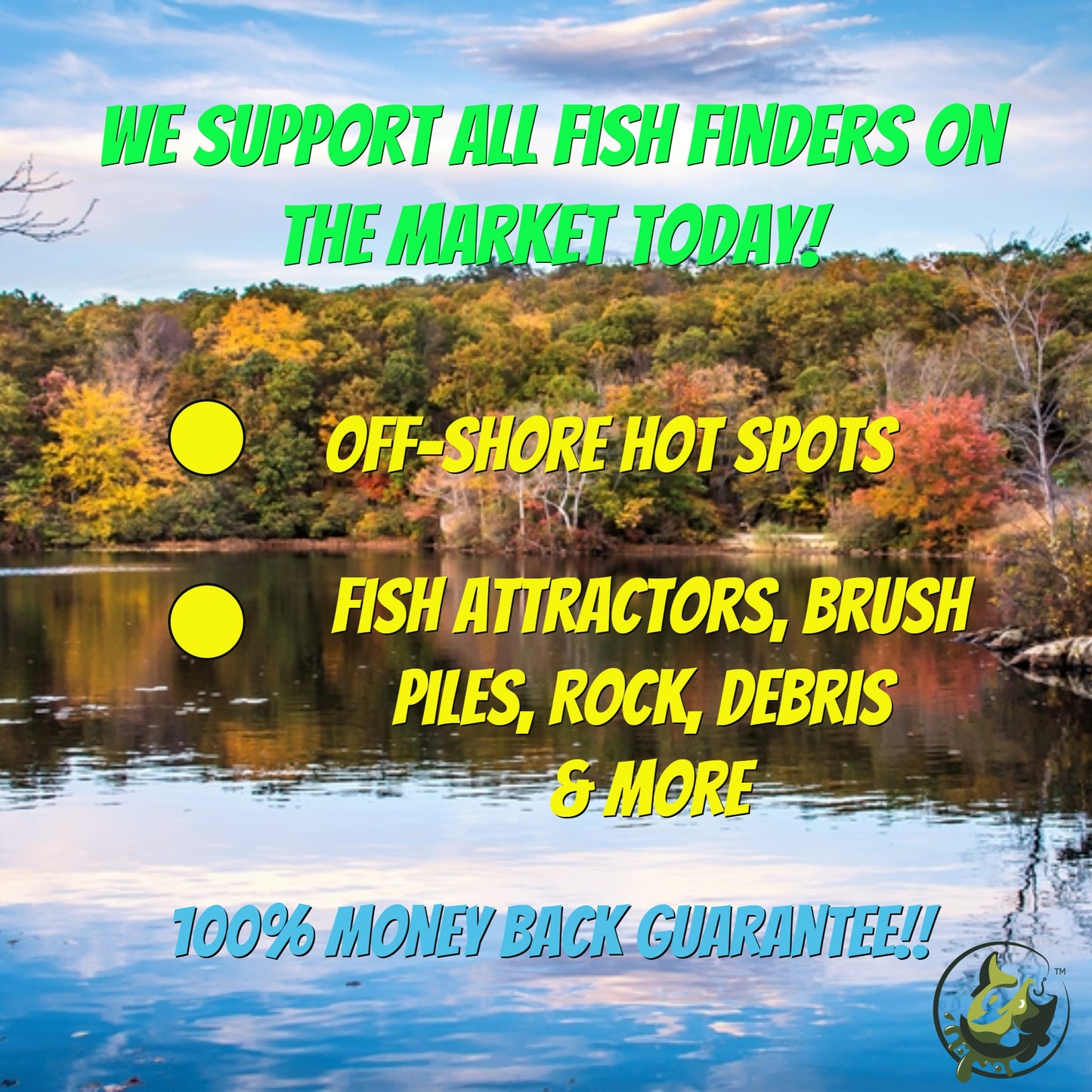 Assunpink Lake Breakdown - Bass Fishing Hot Spots & Waypoints