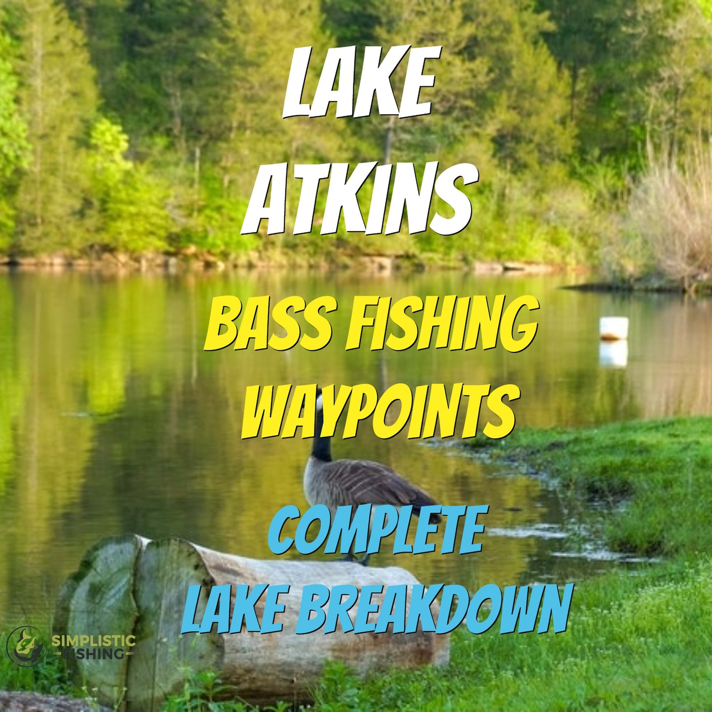 Atkins Lake Breakdown - Bass Fishing Hot Spots & Waypoints