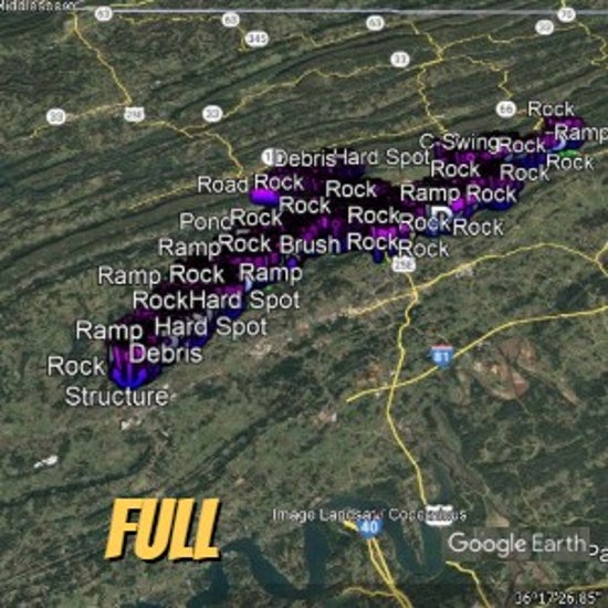 Cherokee Lake Breakdown - Bass Fishing Hot Spots & Waypoints