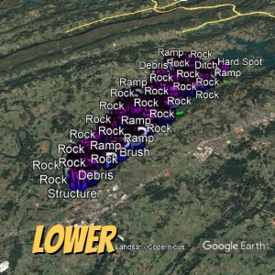 Cherokee Lake Breakdown - Bass Fishing Hot Spots & Waypoints