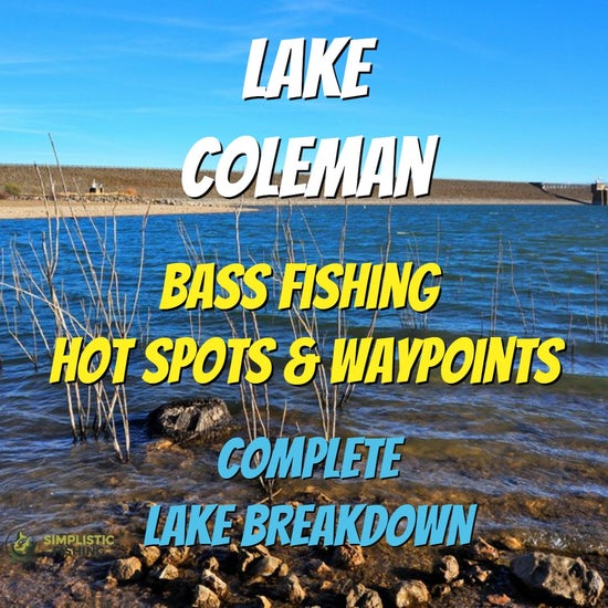Coleman Lake Breakdown - Bass Fishing Hot Spots & Waypoints