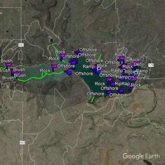 Coleman Lake Breakdown - Bass Fishing Hot Spots & Waypoints