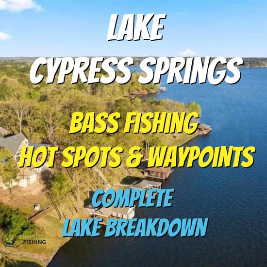 Cypress Springs Lake Breakdown - Bass Fishing Hot Spots & Waypoints