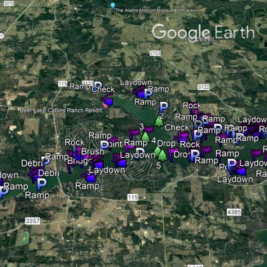 Cypress Springs Lake Breakdown - Bass Fishing Hot Spots & Waypoints