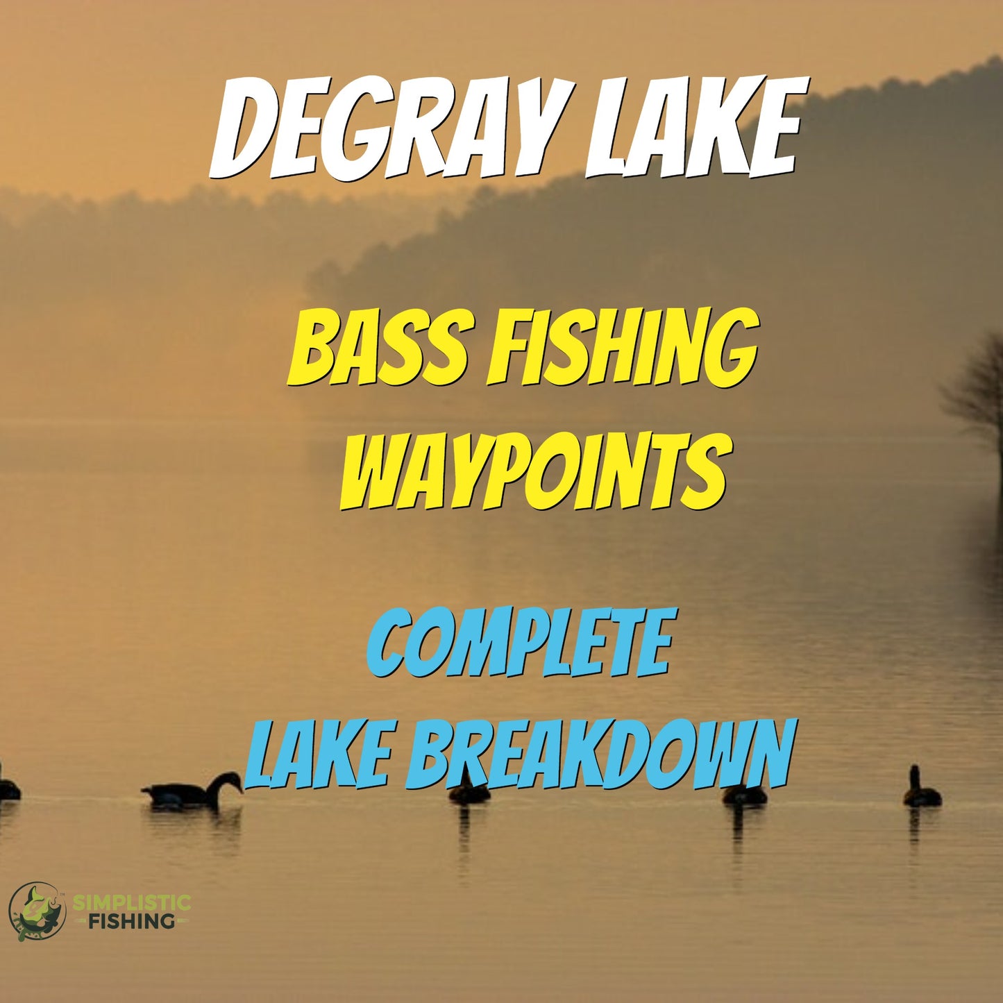 Degray Lake Breakdown - Bass Fishing Hot Spots & Waypoints