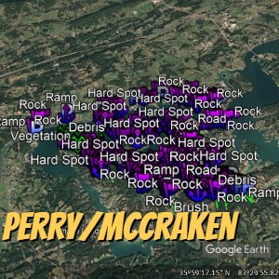 Douglas Lake Breakdown - Bass Fishing Hot Spots & Waypoints
