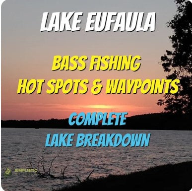 Eufaula AL Lake Breakdown - Bass Fishing Hot Spot & Waypoints