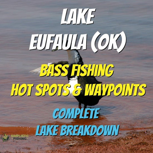 Eufaula OK Lake Breakdown - Bass Fishing Hot Spots & Waypoints