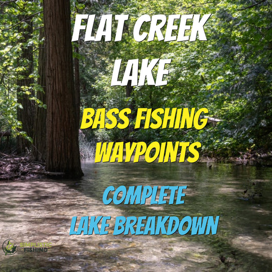 Flat Creek Lake Breakdown - Bass Fishing Hot Spots & Waypoints