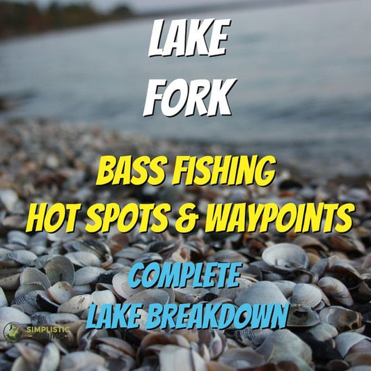 Fork Lake Breakdown - Bass Fishing Hot Spots & Waypoints