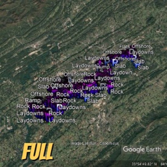 Fort Loudoun Lake Breakdown- Bass Fishing Hot Spots & Waypoints