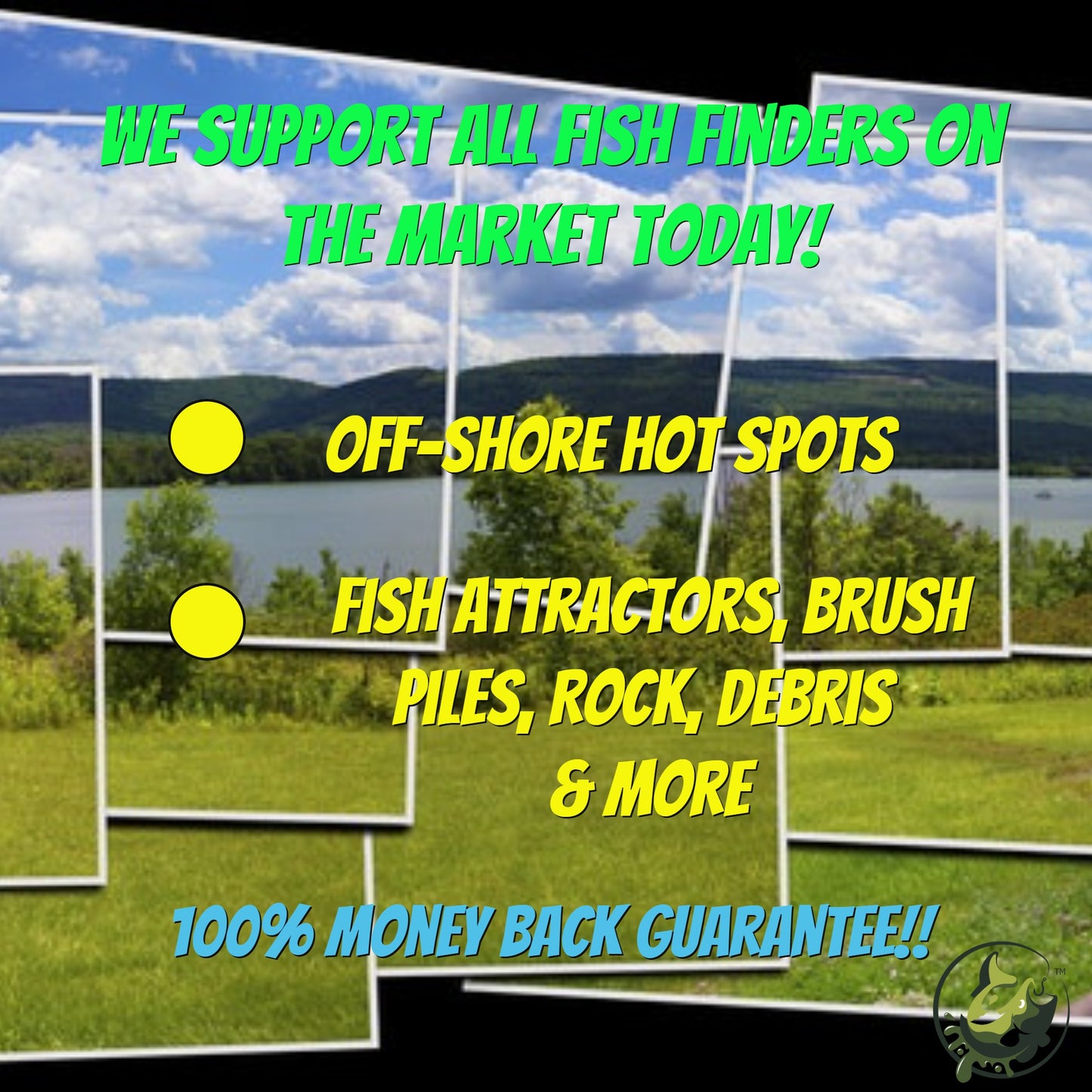 Foster Joseph Sayers Reservoir Breakdown - Bass Fishing Hot Spots & Waypoints