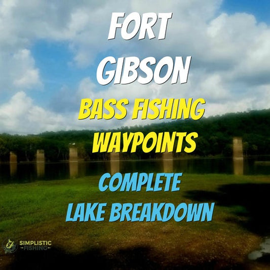 Fort Gibson Lake Breakdown - Bass Fishing Hot Spots & Waypoints