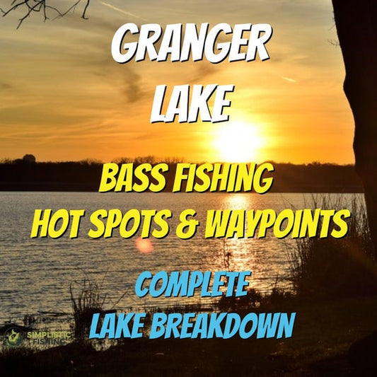 Granger Lake Breakdown - Bass Fishing Hot Spots & Waypoints