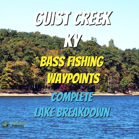 Guist Creek Lake Breakdown - Bass Fishing Hot Spots & Waypoints