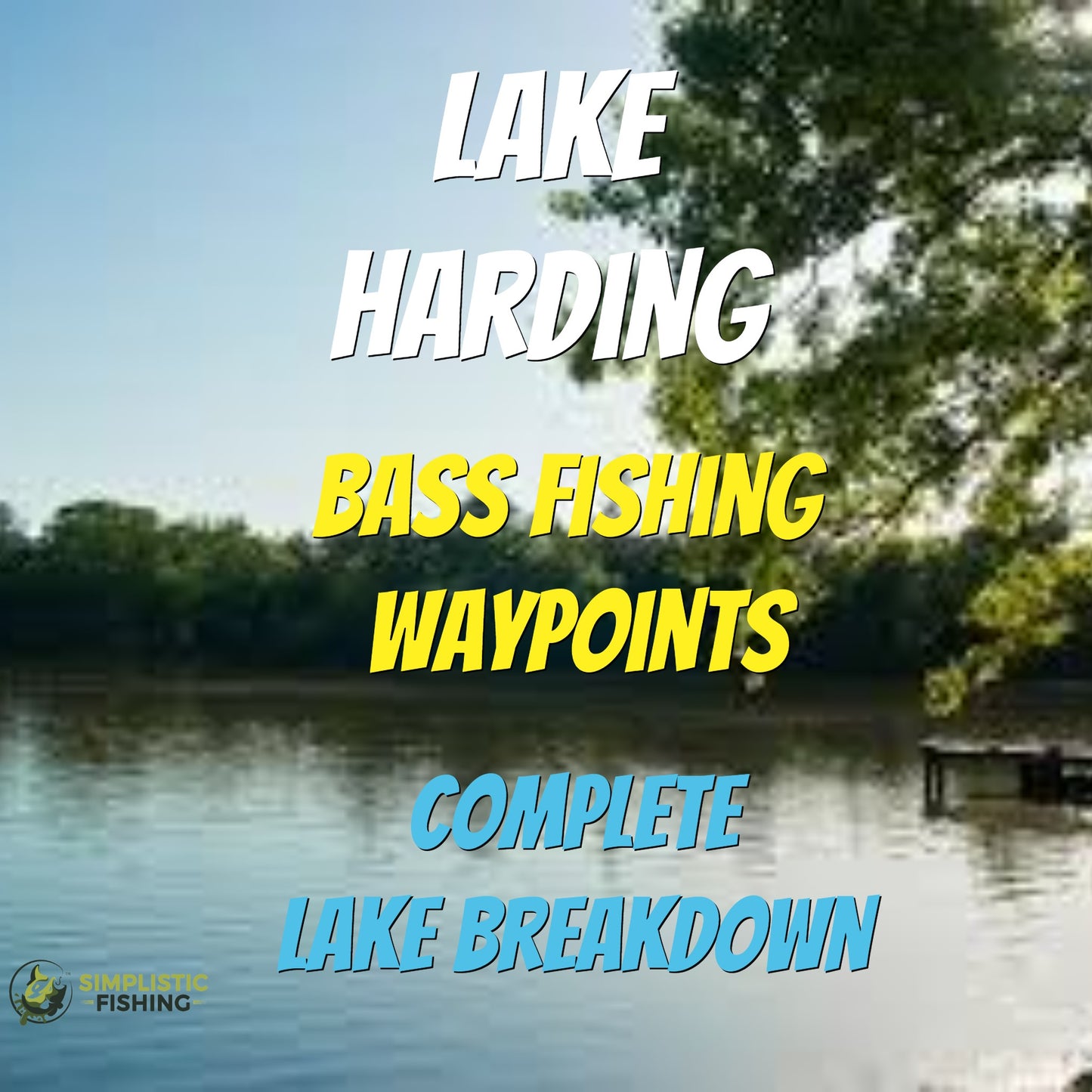 Harding Lake Breakdown - Bass Fishing Hot Spots & Waypoints