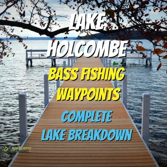Holcombe Lake Breakdown - Bass Fishing Hot Spots & Waypoints