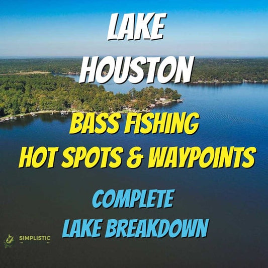 Houston Lake Breakdown - Bass Fishing Hot Spots & Waypoints