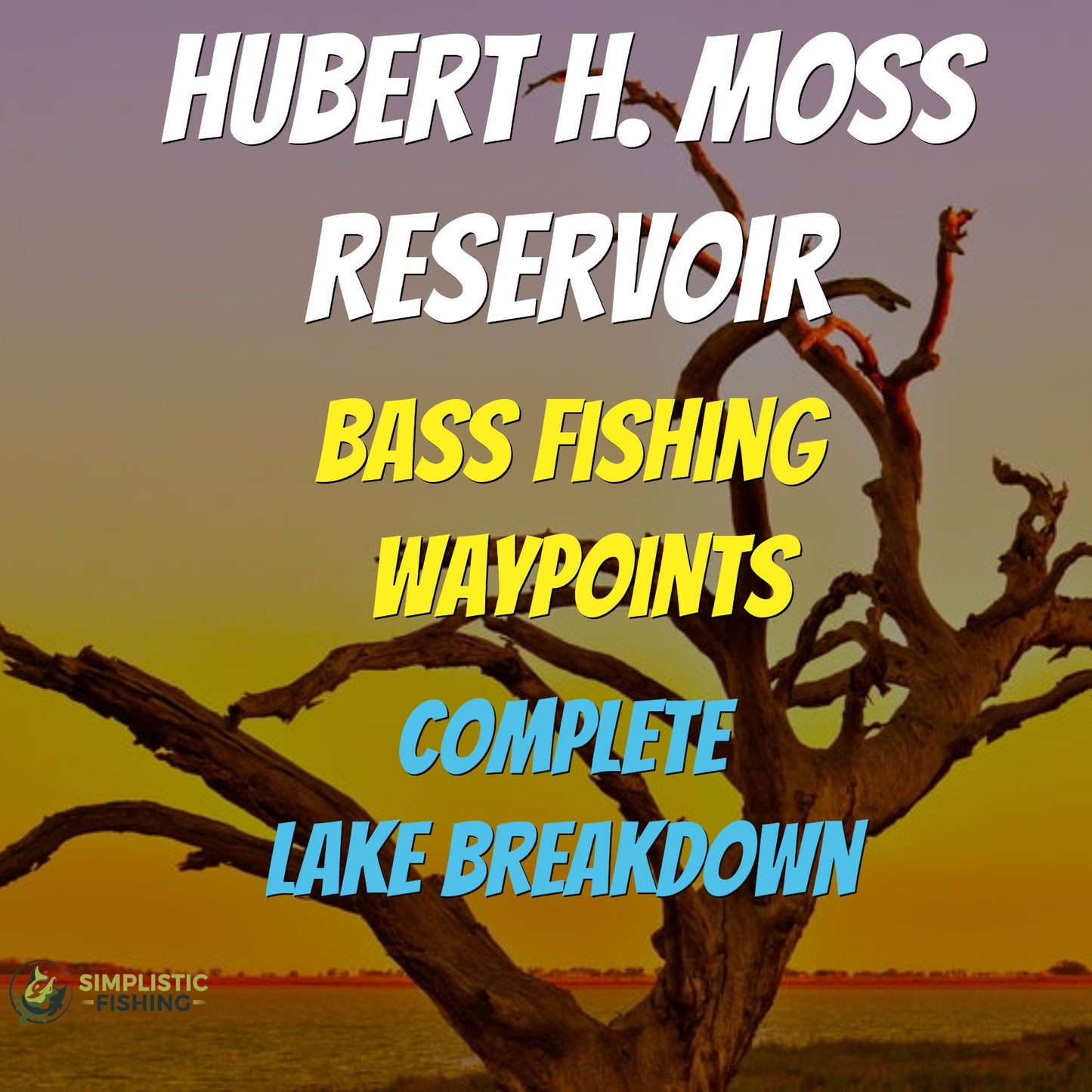 Hubert M. Moss Lake Breakdown - Bass Fishing Hot Spots & Waypoints