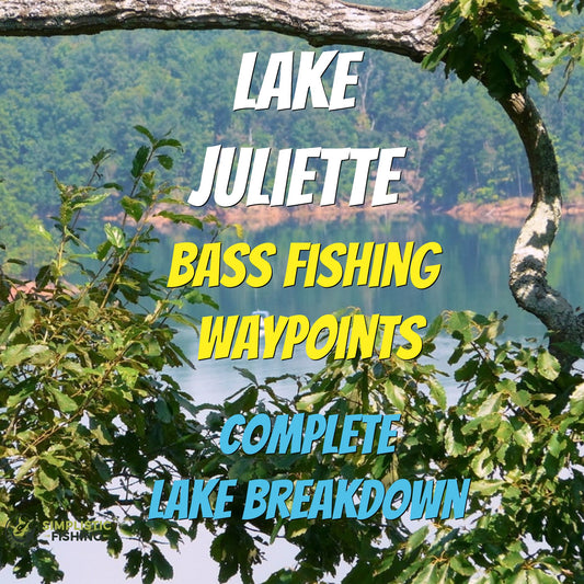 Juliette Lake Breakdown - Bass Fishing Hot Spots & Waypoints