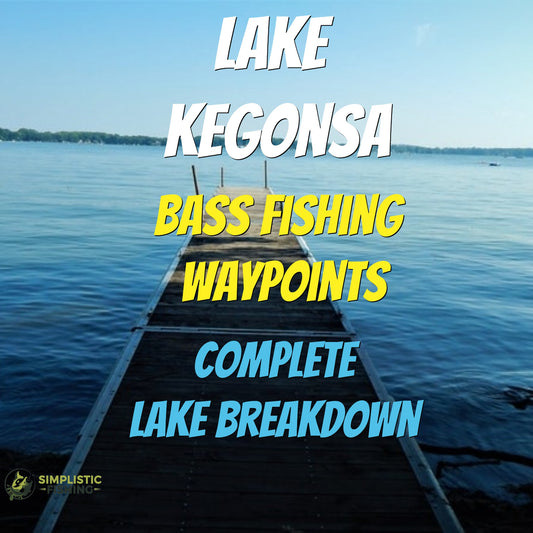 Kegonsa Lake Breakdown - Bass Fishing Hot Spots & Waypoints