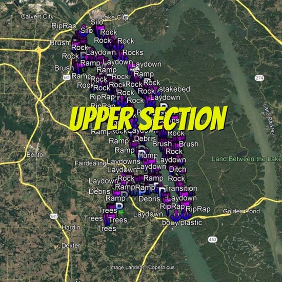 Kentucky Lake Breakdown - Bass Fishing Hot Spots & Waypoints