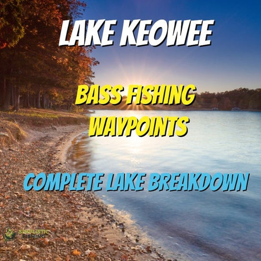 Keowee Lake Breakdown - Bass Fishing Hot Spots & Waypoints