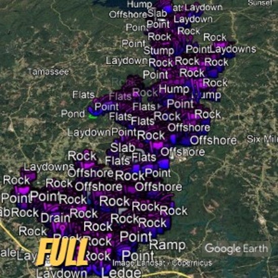 Keowee Lake Breakdown - Bass Fishing Hot Spots & Waypoints