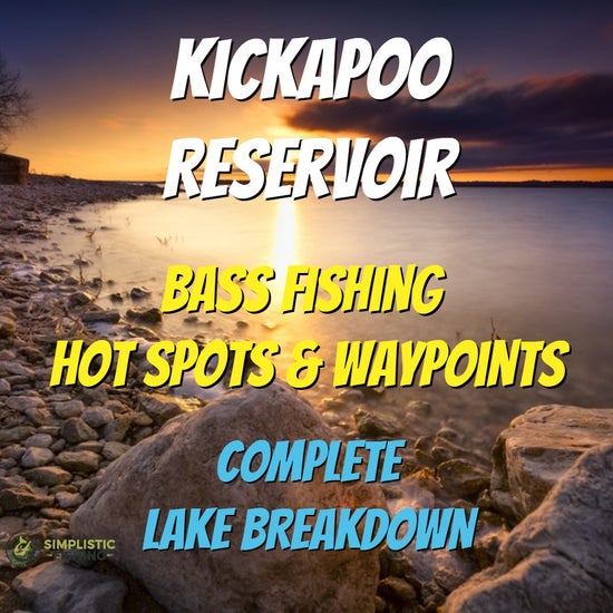 Kickapoo Lake Breakdown - Bass Fishing Hot Spots & Waypoints