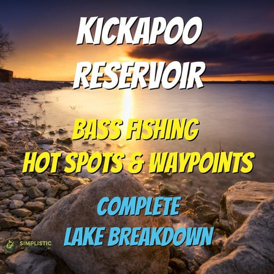 Kickapoo Lake Breakdown - Bass Fishing Hot Spots & Waypoints