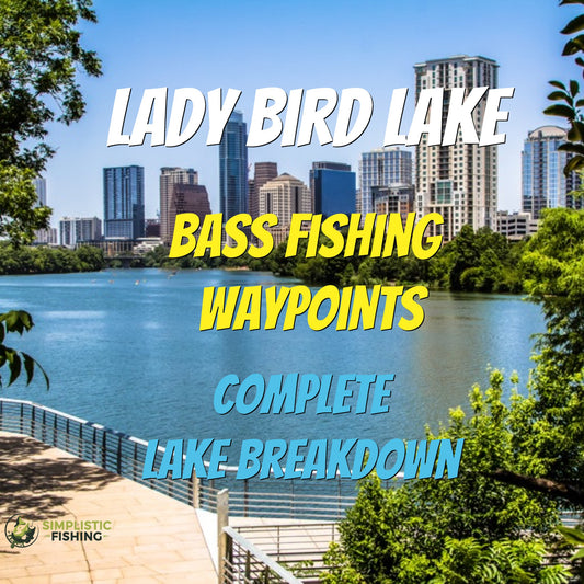 Lady Bird Lake Breakdown - Bass Fishing Hot Spots & Waypoints