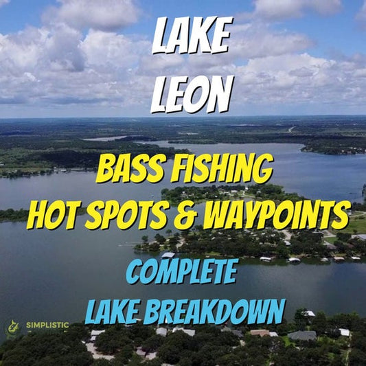 Leon Lake Breakdown - Bass Fishing Hot Spots & Waypoints