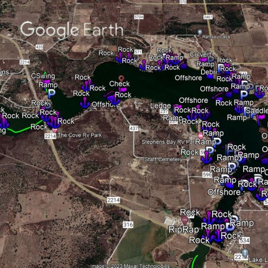 Leon Lake Breakdown - Bass Fishing Hot Spots & Waypoints