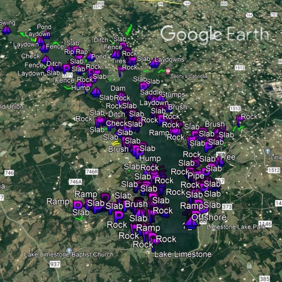 Limestone Lake Breakdown - Bass Fishing Hot Spots & Waypoints