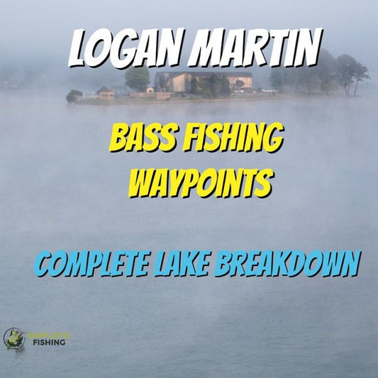 Logan Martin Lake Breakdown - Bass Fishing Hot Spots & Waypoints