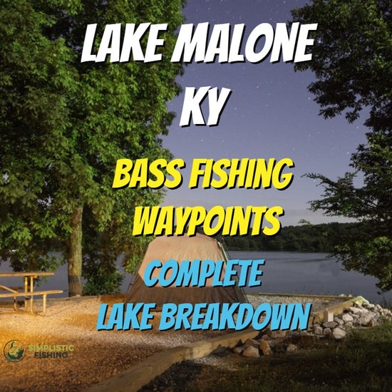 Malone Lake Breakdown - Bass Fishing Hot Spots & Waypoints