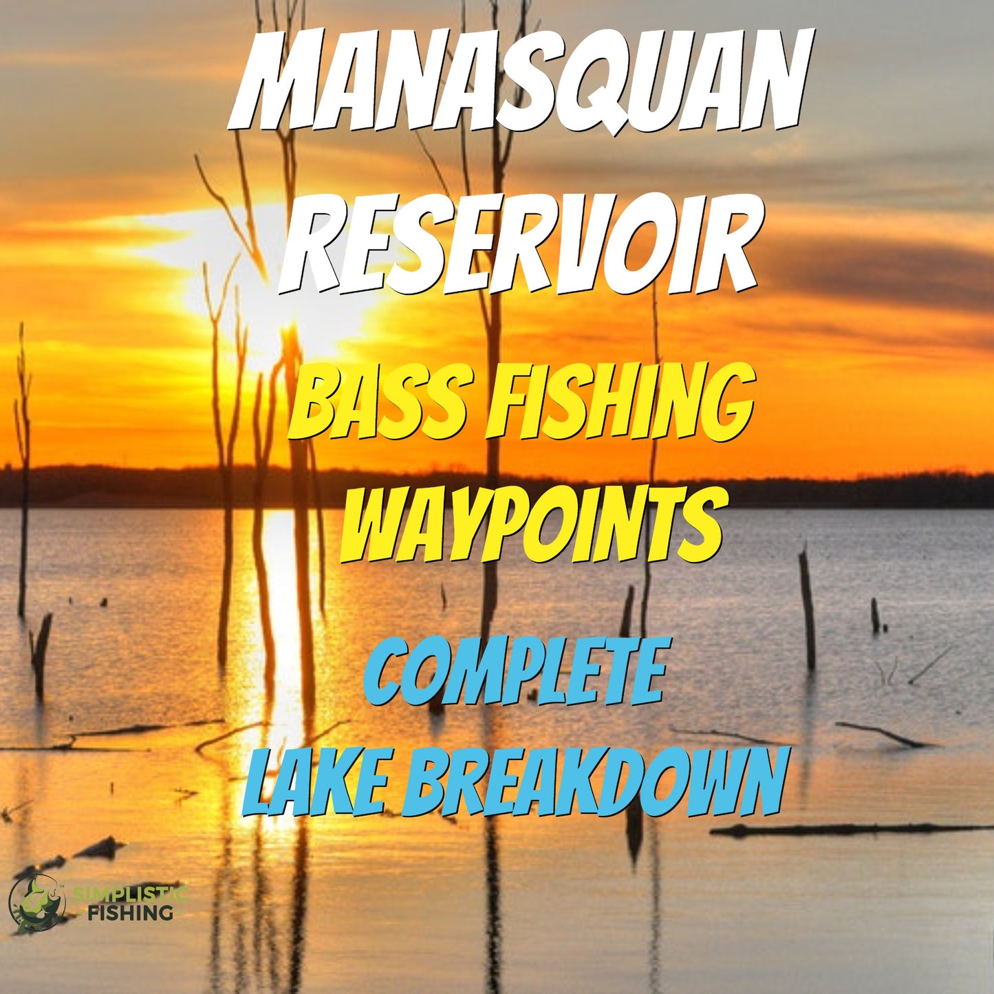 Manasquan Reservoir Lake Breakdown - Bass Fishing Hot Spots & Waypoints