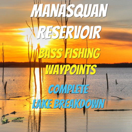 Manasquan Reservoir Lake Breakdown - Bass Fishing Hot Spots & Waypoints