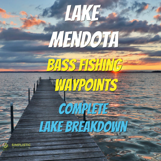 Mendota Lake Breakdown - Bass Fishing Hot Spots & Waypoints