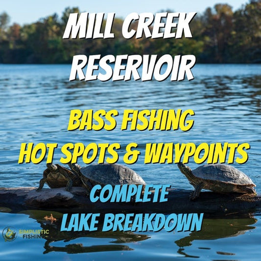 Mill Creek Lake Breakdown - Bass Fishing Hot Spots & Waypoints