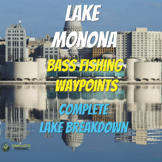 Monona Lake Breakdown - Bass Fishing Hot Spots & Waypoints