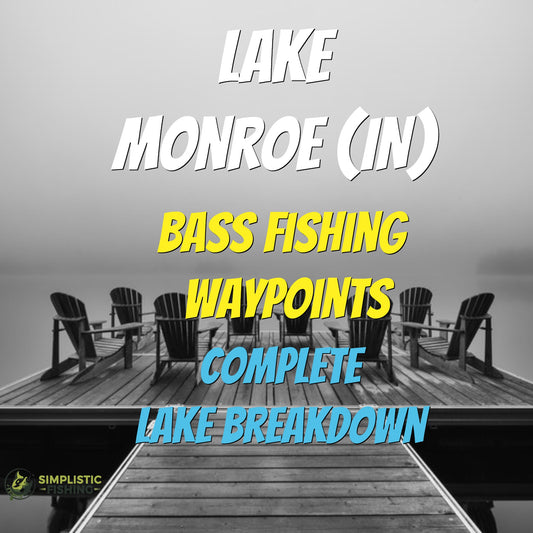 Monroe Lake Breakdown - Bass Fishing Hot Spots & Waypoints
