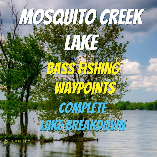 Mosquito Creek Lake Breakdown - Bass Fishing Hot Spots & Waypoints