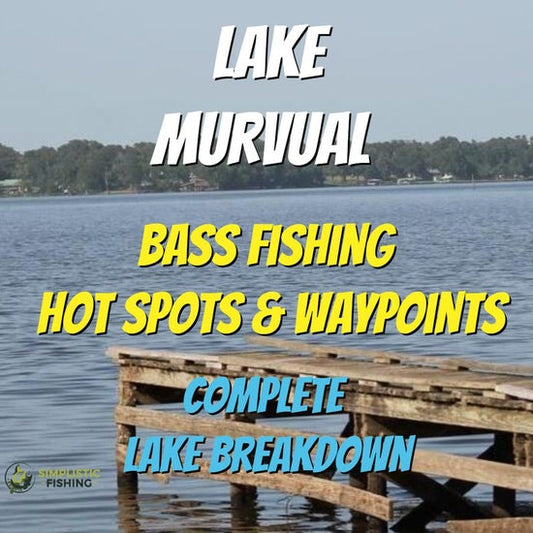 Murvual Lake Breakdown - Bass Fishing Hot Spots & Waypoints