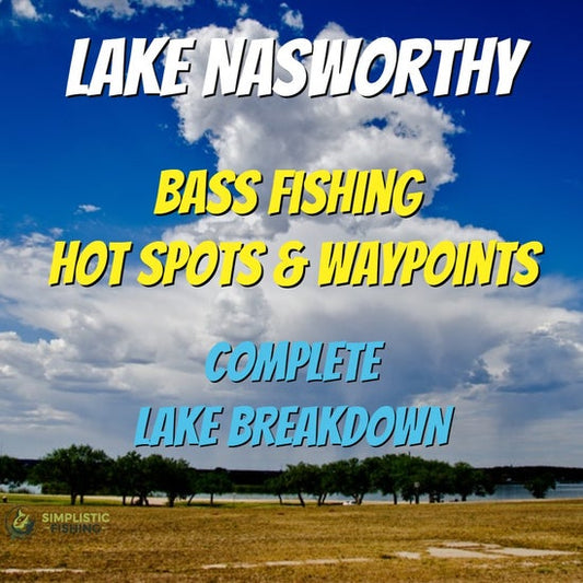 Nasworthy Lake Breakdown - Bass Fishing Hot Spots & Waypoints
