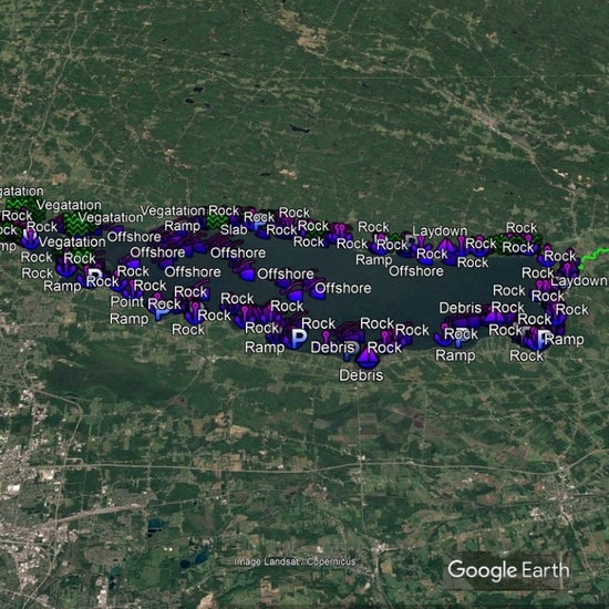 Oneida Lake Breakdown -  Bass Fishing Hot Spots & Waypoints