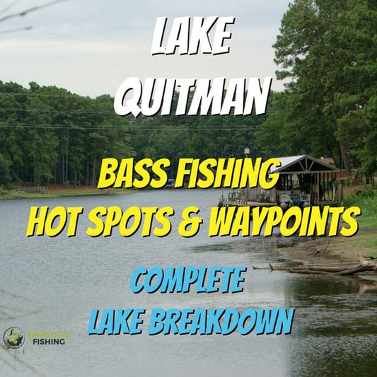 Quitman Lake Breakdown - Bass Fishing Hot Spots & Waypoints