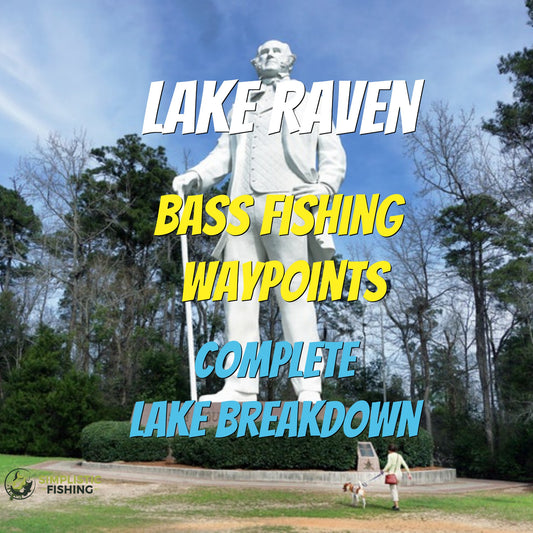 Raven Lake Breakdown - Bass Fishing Hot Spots & Waypoints